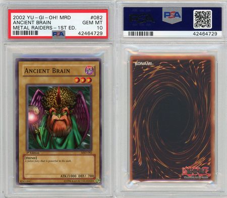 Ancient Brain - PSA Graded Yugioh Cards - Yugioh | TrollAndToad