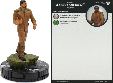 Allied Soldier 002 Wonder Woman 80th Anniversary DC Heroclix Allied Soldier 002 Wonder Woman 80th Anniversary DC Heroclix