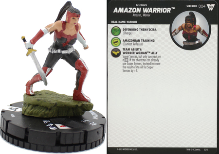 Artemis 021 Uncommon M/NM with Card DC Wonder Woman 80th Anniversary HeroClix