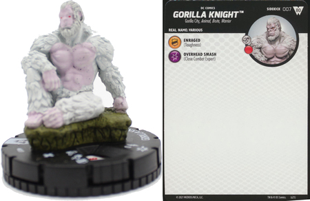 Gorilla Knight 007 Wonder Woman 80th Anniversary DC Heroclix DC Wonder Woman 80th Anniversary Singles Gorilla Knight 007 Wonder Woman 80th Anniversary DC Heroclix DC Wonder Woman 80th Anniversary Singles