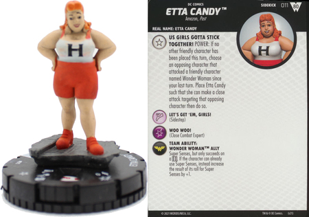 Etta Candy 011 Wonder Woman 80th Anniversary DC Heroclix DC Wonder Woman 80th Anniversary Singles Etta Candy 011 Wonder Woman 80th Anniversary DC Heroclix DC Wonder Woman 80th Anniversary Singles