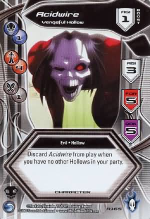 Acidwire Vengeful Hollow R165 Rare Bleach Premier Singles Acidwire Vengeful Hollow R165 Rare Bleach Premier Singles