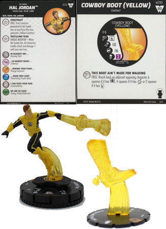 Hal Jordan 072 w Cowboy Boot S010 Wonder Woman 80th Anniversary DC Heroclix Hal Jordan 072 w Cowboy Boot S010 Wonder Woman 80th Anniversary DC Heroclix