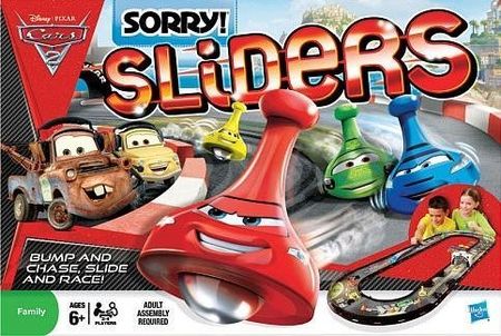 Disney Pixar Cars 2 Sorry Sliders Hasbro Racing Games Disney Pixar Cars 2 Sorry Sliders Hasbro Racing Games