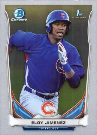 Eloy Jimenez 2014 Bowman Draft Chrome CTP 33 1st 2014 Bowman Draft Chrome Eloy Jimenez 2014 Bowman Draft Chrome CTP 33 1st 2014 Bowman Draft Chrome