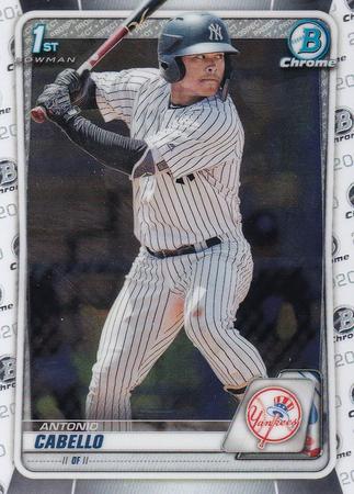 Antonio Cabello 2020 Bowman Chrome Prospects BCP 85 1st 2020 Bowman Chrome Prospects Antonio Cabello 2020 Bowman Chrome Prospects BCP 85 1st 2020 Bowman Chrome Prospects