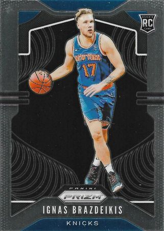 Ignas Brazdeikis 2019 20 Prizm 284 Rookie Panini 2019 20 Panini Prizm Ignas Brazdeikis 2019 20 Prizm 284 Rookie Panini 2019 20 Panini Prizm