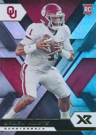 Jalen Hurts 2020 Chronicles Draft Picks XR 14 Rookie Panini 2020 Panini Chronicles Draft Picks XR Jalen Hurts 2020 Chronicles Draft Picks XR 14 Rookie Panini 2020 Panini Chronicles Draft Picks XR