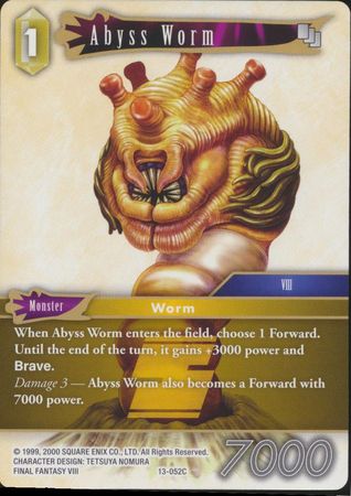 Abyss Worm 13 052C Common Abyss Worm 13 052C Common