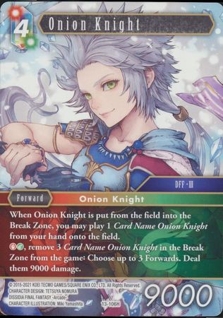 Onion Knight 13 106H Hero Opus XIII Collection Crystal Radiance Singles Onion Knight 13 106H Hero Opus XIII Collection Crystal Radiance Singles