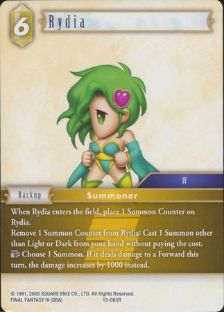 Rydia 13 065R Rare Opus XIII Collection Crystal Radiance Singles Rydia 13 065R Rare Opus XIII Collection Crystal Radiance Singles