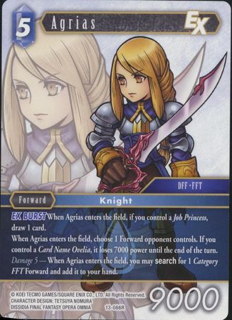 Agrias 13 086R Rare Opus XIII Collection Crystal Radiance Singles Agrias 13 086R Rare Opus XIII Collection Crystal Radiance Singles