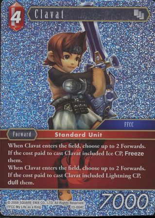 Clavat 13 004C Common Foil Opus XIII Collection Crystal Radiance Foil Singles Clavat 13 004C Common Foil Opus XIII Collection Crystal Radiance Foil Singles