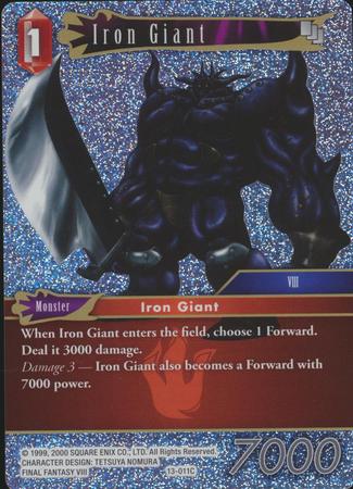 Iron Giant 13 011C Common Foil Iron Giant 13 011C Common Foil