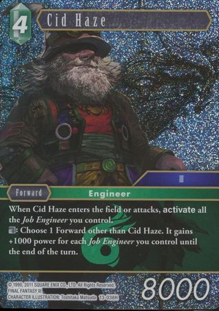 Cid Haze 13 038H Hero Foil Opus XIII Collection Crystal Radiance Foil Singles Cid Haze 13 038H Hero Foil Opus XIII Collection Crystal Radiance Foil Singles