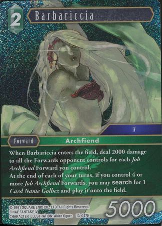 Barbariccia 13 047H Hero Foil Barbariccia 13 047H Hero Foil