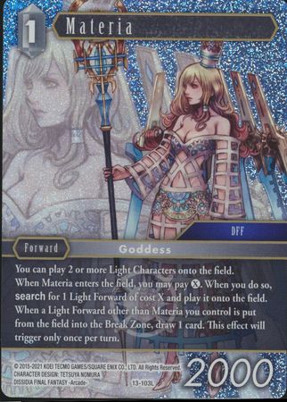 Materia 13 103L Legend Foil Opus XIII Collection Crystal Radiance Foil Singles Materia 13 103L Legend Foil Opus XIII Collection Crystal Radiance Foil Singles