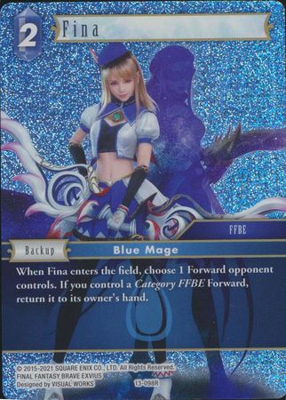 Fina 13 098R Rare Foil Fina 13 098R Rare Foil