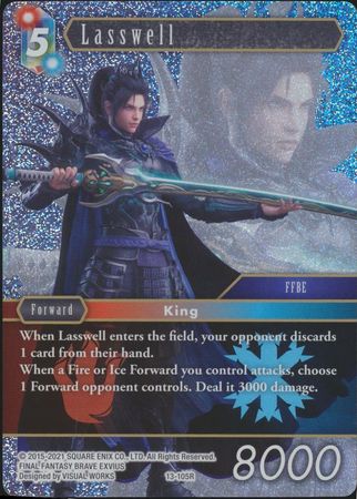 Lasswell 13 105R Rare Foil Opus XIII Collection Crystal Radiance Foil Singles Lasswell 13 105R Rare Foil Opus XIII Collection Crystal Radiance Foil Singles