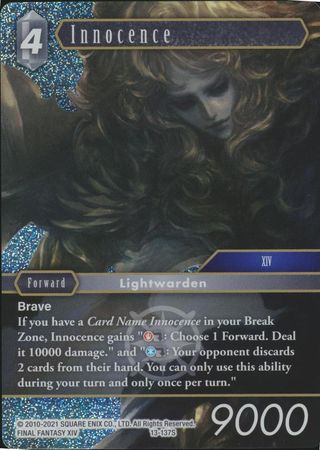 Innocence 13 137S Starter Foil Opus XIII Collection Crystal Radiance Foil Singles Innocence 13 137S Starter Foil Opus XIII Collection Crystal Radiance Foil Singles