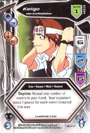 Keigo Nerd Intimidator R177 Rare Bleach Premier Singles Keigo Nerd Intimidator R177 Rare Bleach Premier Singles