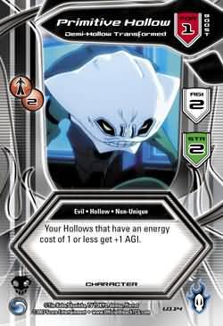 Primitive Hollow Demi Hollow Transformed U114 Uncommon Primitive Hollow Demi Hollow Transformed U114 Uncommon