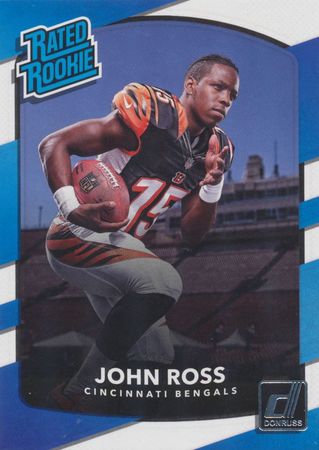 John Ross III 2017 Donruss 344 Rated Rookie 2017 Donruss John Ross III 2017 Donruss 344 Rated Rookie 2017 Donruss