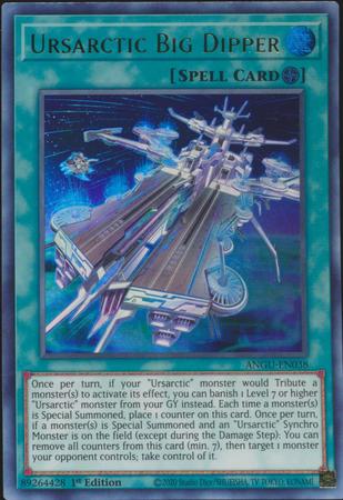 Ursarctic Big Dipper ANGU EN038 Ultra Rare 1st Edition Ursarctic Big Dipper ANGU EN038 Ultra Rare 1st Edition