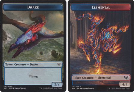 Drake Token 002 030 Elemental Token 002 009 C21 Drake Token 002 030 Elemental Token 002 009 C21