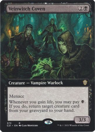Veinwitch Coven 373 Extended Art Commander 2021 Singles Veinwitch Coven 373 Extended Art Commander 2021 Singles