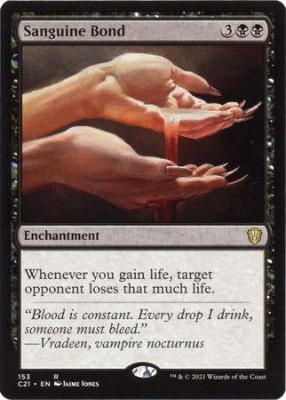 Sanguine Bond 153 Commander 2021 Singles Sanguine Bond 153 Commander 2021 Singles
