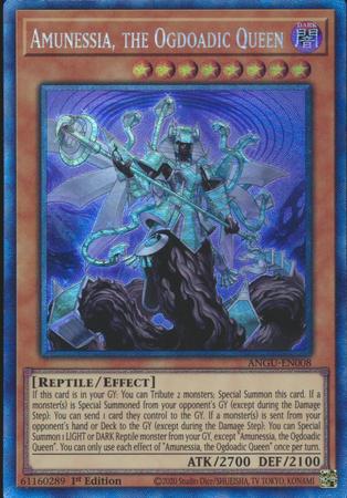 Amunessia the Ogdoadic Queen ANGU EN008 Collectors Rare 1st Edition 