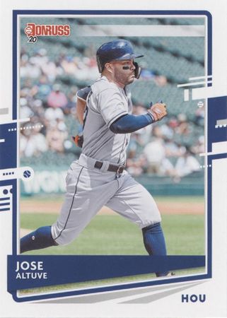 Jose Altuve 2020 Donruss 159 2020 Donruss Jose Altuve 2020 Donruss 159 2020 Donruss