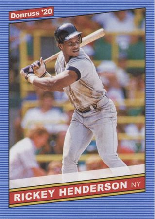 Rickey Henderson 2020 Donruss 219 2020 Donruss Rickey Henderson 2020 Donruss 219 2020 Donruss