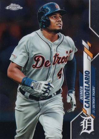 Jeimer Candelario 2020 Topps Chrome #19 - Sports Card | TrollAndToad