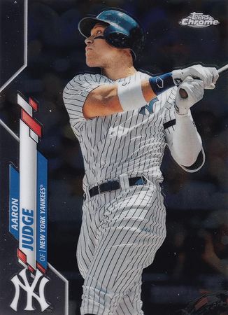 Aaron Judge 2020 Topps Chrome 50 2020 Topps Chrome Aaron Judge 2020 Topps Chrome 50 2020 Topps Chrome