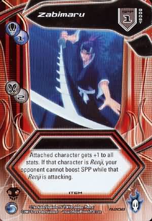 Zabimaru R208 Rare Bleach Premier Singles Zabimaru R208 Rare Bleach Premier Singles