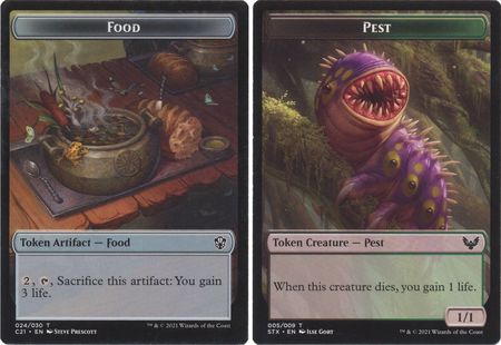Food 024 030 Pest 005 009 C21 Token Food 024 030 Pest 005 009 C21 Token