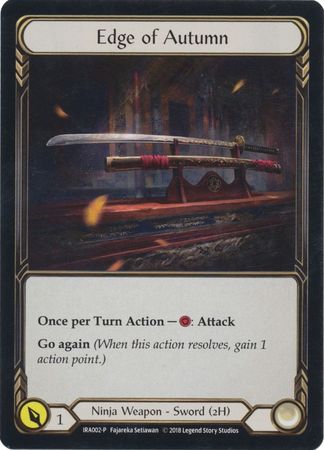 Edge of Autumn IRA002 P Ira Welcome Deck Promo Edge of Autumn IRA002 P Ira Welcome Deck Promo