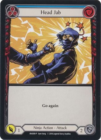 Head Jab IRA008 P Ira Welcome Deck Promo All Flesh Blood TCG Promos Head Jab IRA008 P Ira Welcome Deck Promo All Flesh Blood TCG Promos