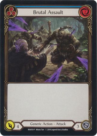 Brutal Assault IRA010 P Ira Welcome Deck Promo Brutal Assault IRA010 P Ira Welcome Deck Promo