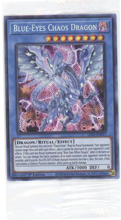 Blue Eyes Chaos Dragon LDS2 EN017 Secret Rare 1st Edition Sealed Legendary Duelists Season 2 LDS2 1st Edition Singles Blue Eyes Chaos Dragon LDS2 EN017 Secret Rare 1st Edition Sealed Legendary Duelists Season 2 LDS2 1st Edition Singles