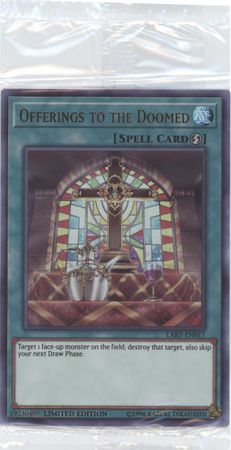 1x Offerings to the Doomed LART-EN017 Ultra Rare  Limited Edition yugioh 