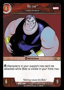 Blob Fred Dukes MVL 053 Common Vs System Marvel Legends Blob Fred Dukes MVL 053 Common Vs System Marvel Legends