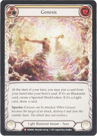 Genesis MON006 Majestic 1st Edition Monarch 1st Edition Singles Genesis MON006 Majestic 1st Edition Monarch 1st Edition Singles