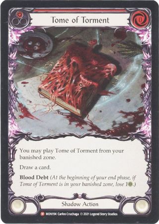 Tome of Torment MON194 Majestic 1st Edition Tome of Torment MON194 Majestic 1st Edition