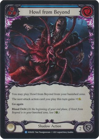 Howl from Beyond Blue MON202 Rare Rainbow Foil 1st Edition Monarch 1st Edition Foil Singles Howl from Beyond Blue MON202 Rare Rainbow Foil 1st Edition Monarch 1st Edition Foil Singles