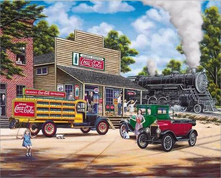 Coca Cola All Aboard 1000 Piece Jigsaw Puzzle 1000 Piece Jigsaw Puzzles Coca Cola All Aboard 1000 Piece Jigsaw Puzzle 1000 Piece Jigsaw Puzzles