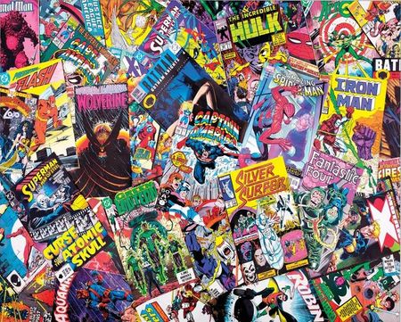Comic Books Galore 1000 Piece Jigsaw Puzzle 1000 Piece Jigsaw Puzzles Comic Books Galore 1000 Piece Jigsaw Puzzle 1000 Piece Jigsaw Puzzles