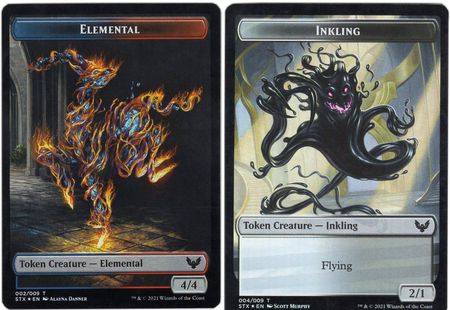Elemental Token 002 009 Inkling Token 004 009 Foil STX Strixhaven School of Mages Foil Singles Elemental Token 002 009 Inkling Token 004 009 Foil STX Strixhaven School of Mages Foil Singles